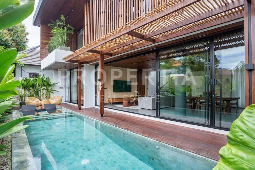 Modern Finished 4-bedroom Villa Near Berawa Beach