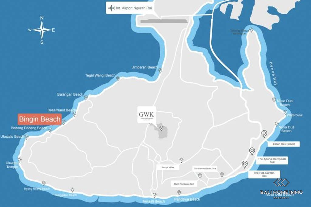 3-bedroom freehold apartment in Uluwatu — photo 3 of 5