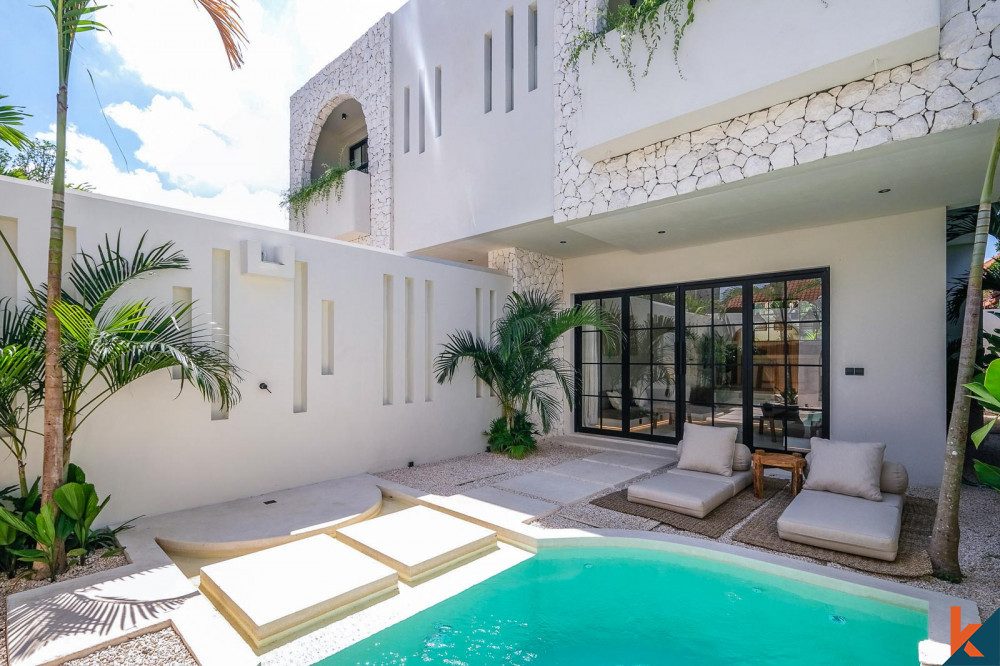 New modern two bedroom freehold villa for sale in Pererenan