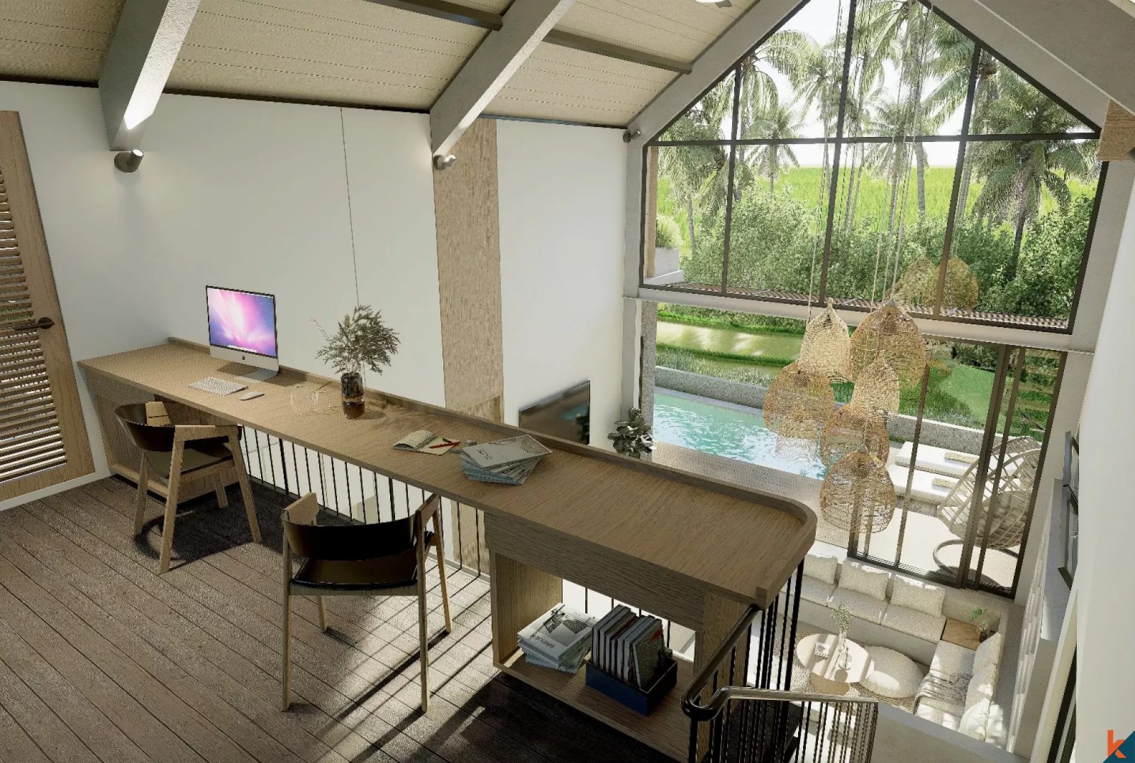 1-bedroom leasehold villa in Tegallalang — photo 5 of 5