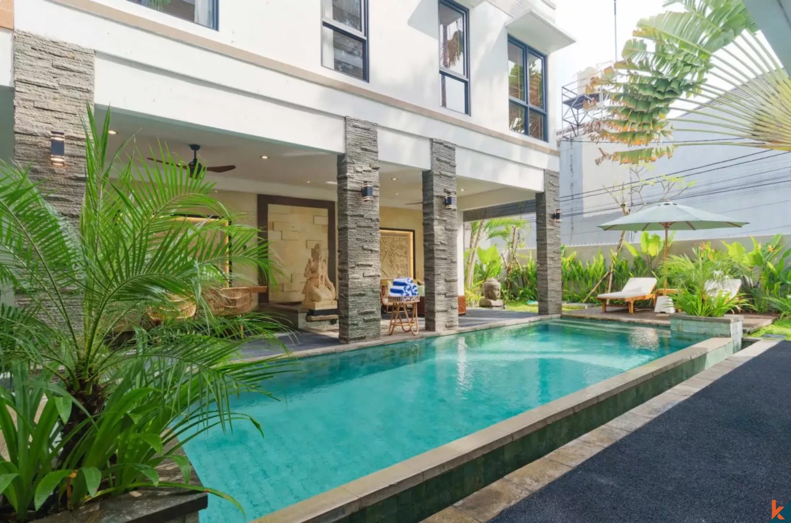 Charming three bedroom freehold villa for sale in Canggu