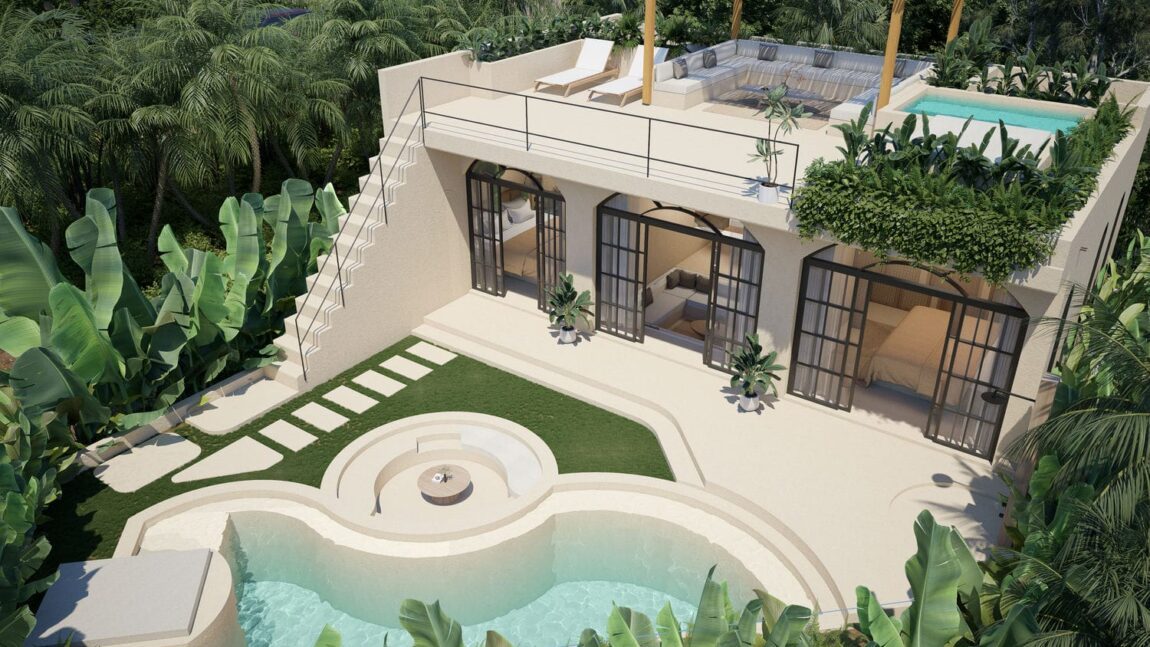 2 bedroom Villa close to Balangan Beach