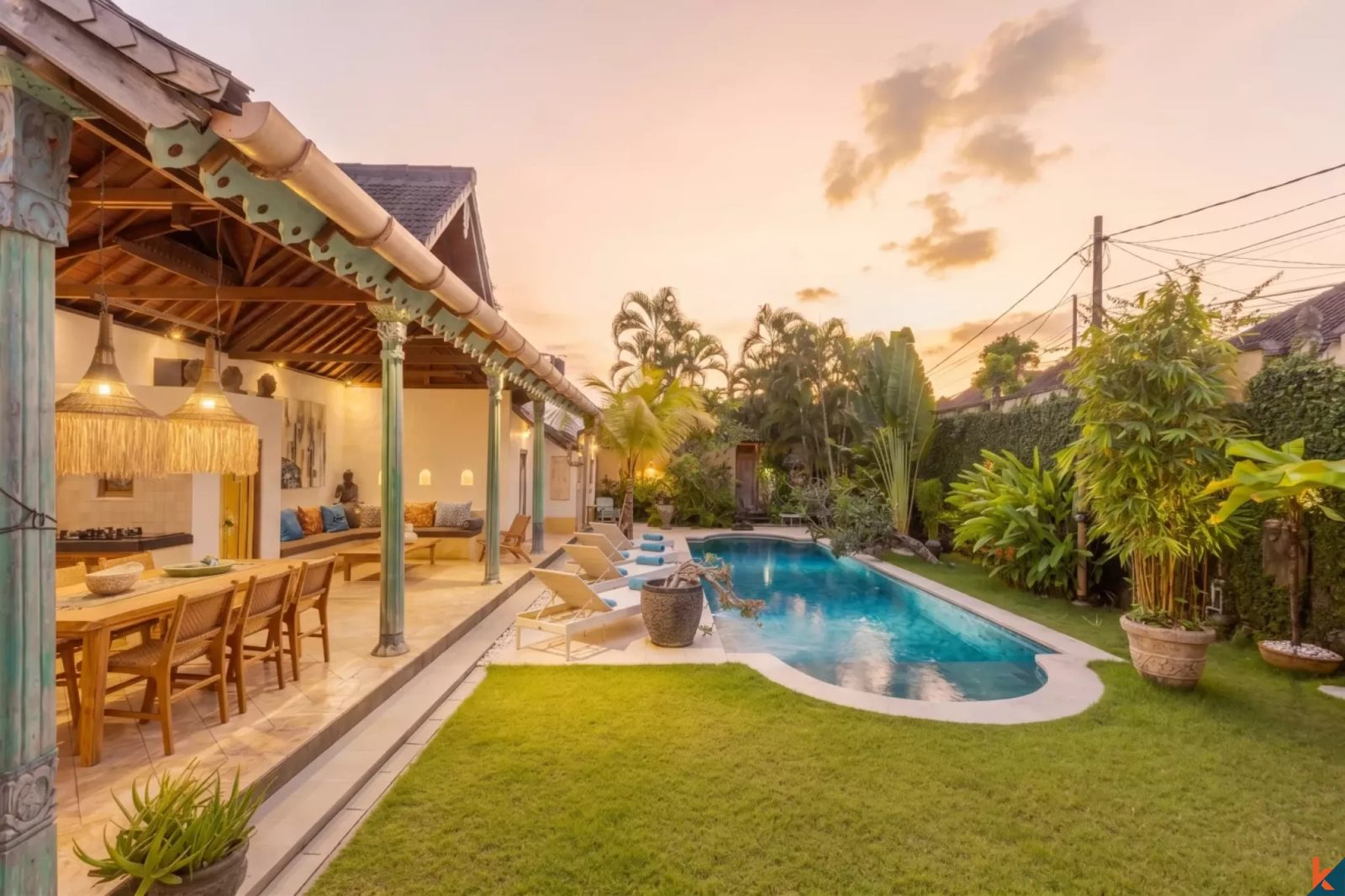 3-bedroom leasehold villa in Seminyak — photo 3 of 5