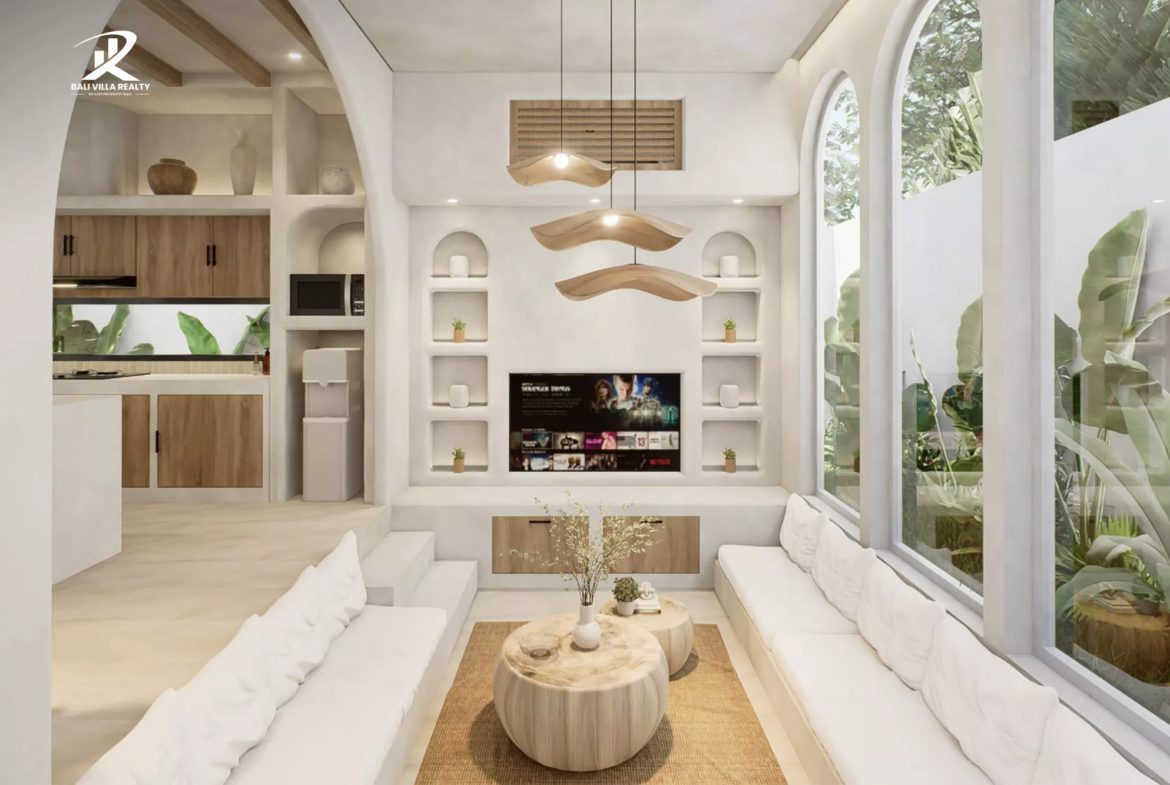 The Santorini of the South: Modern Mediterranean Dual-Master Villa For Sale Leasehold in Balangan