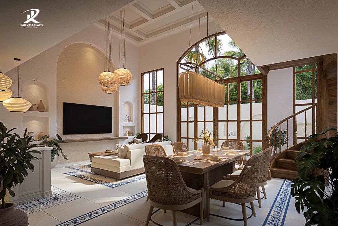 Mediterranean-Colonial Heritage Villa For Sale Leasehold in Bingin, Uluwatu: 500m from Bingin Beach