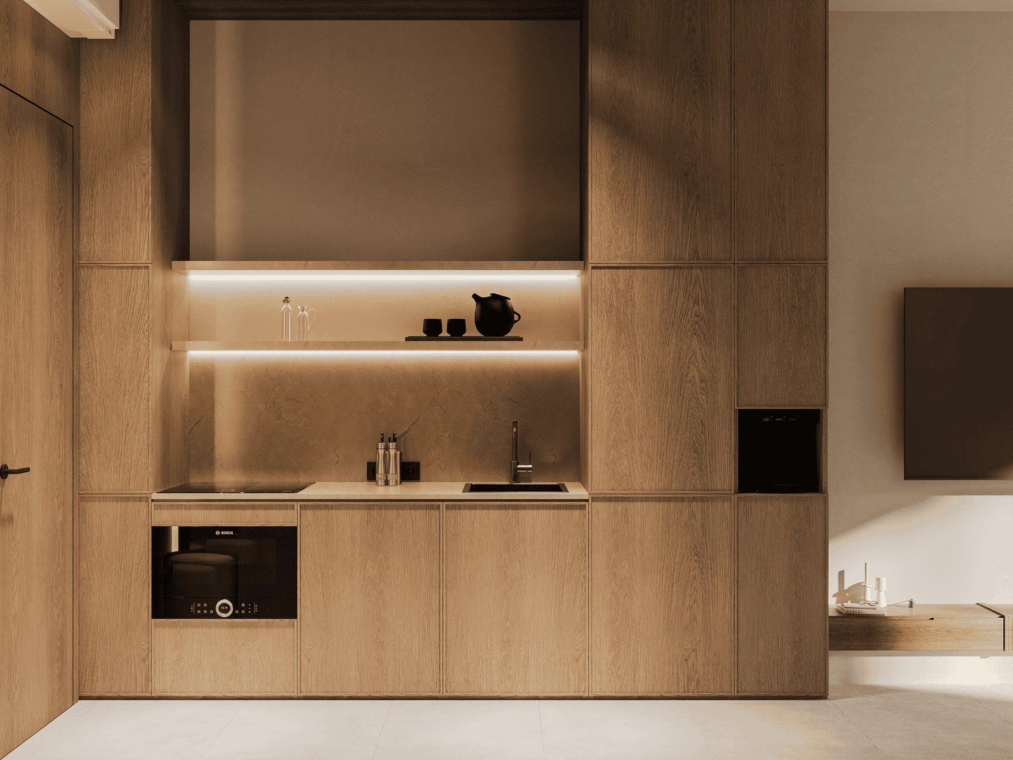 1-bedroom leasehold apartment in Canggu — photo 3 of 5