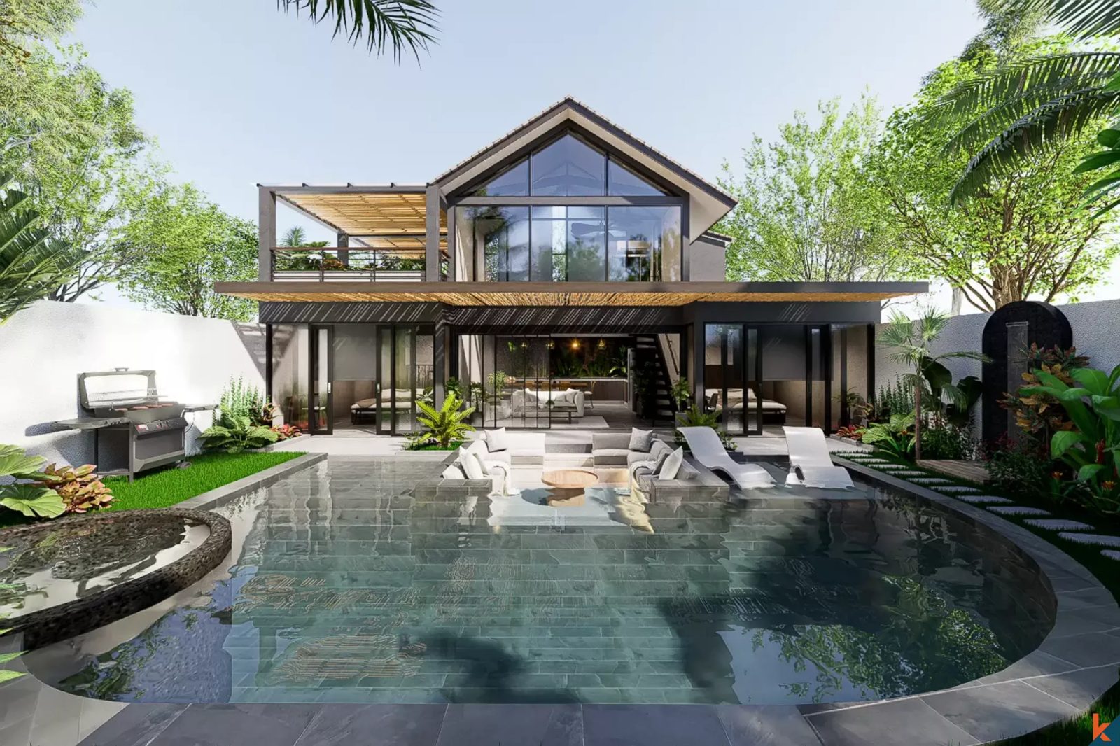 3-bedroom leasehold villa in Canggu — photo 1 of 5