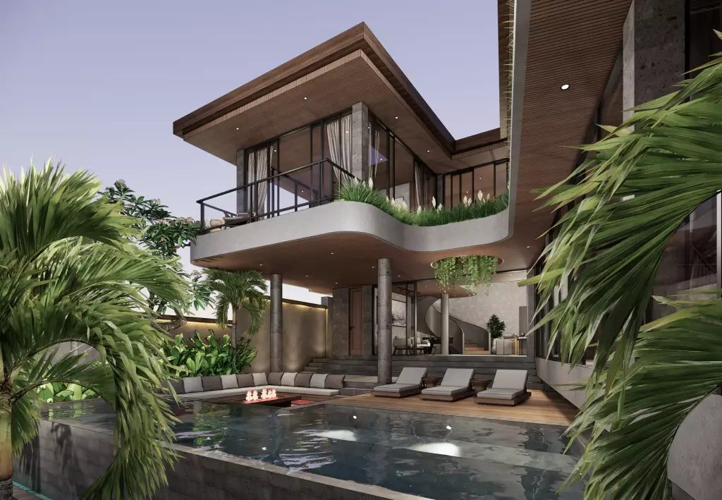 4-bedroom leasehold villa in Ubud — photo 1 of 5