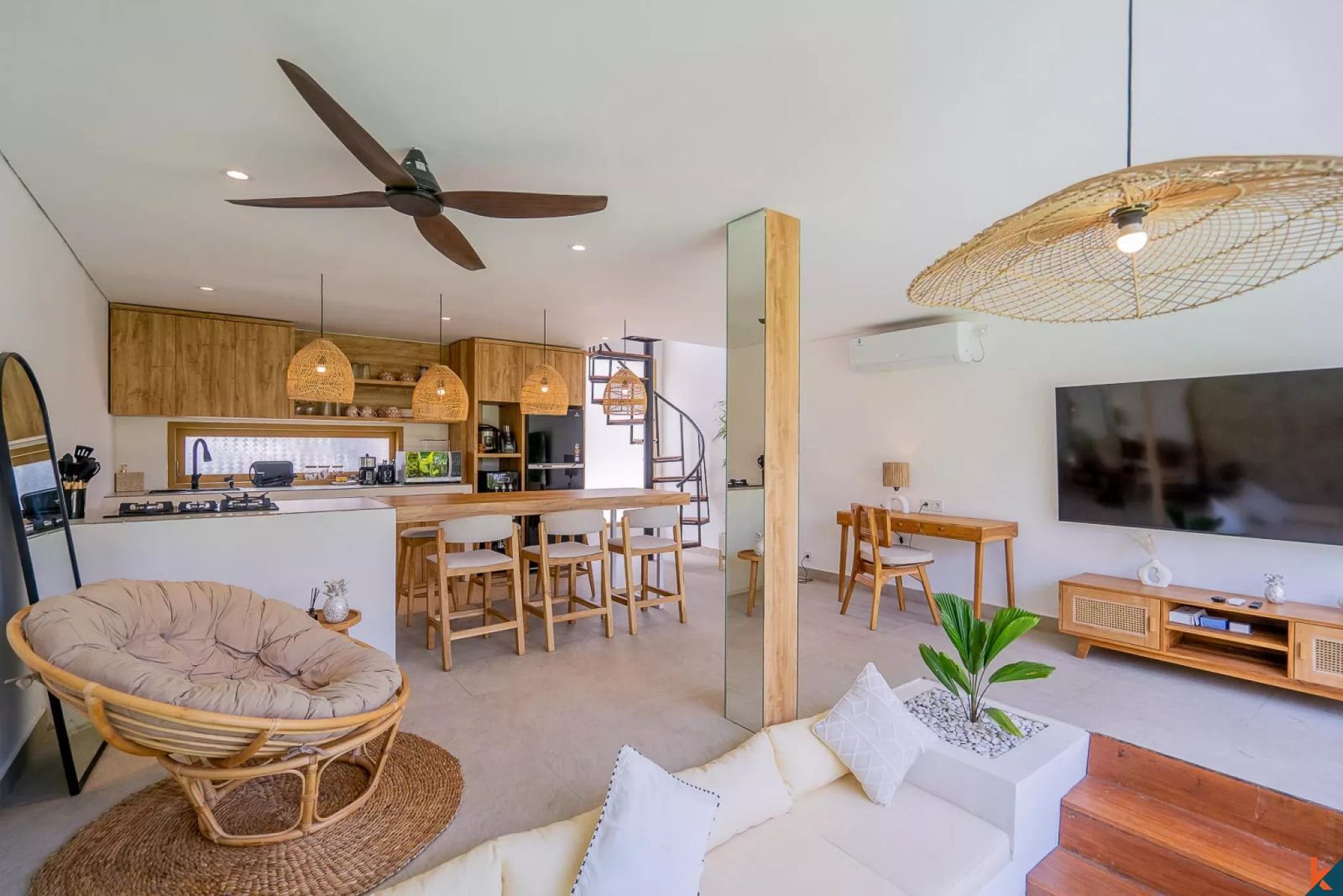 3-bedroom leasehold villa in Canggu — photo 4 of 5