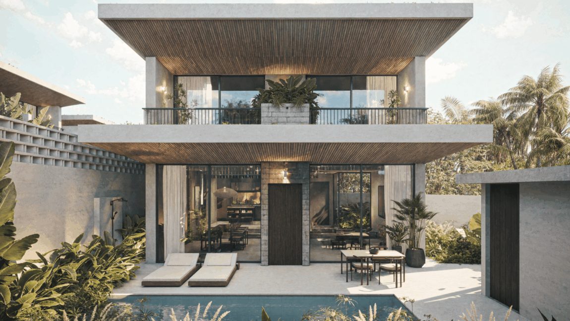 2 bedrooms villa in Bingin