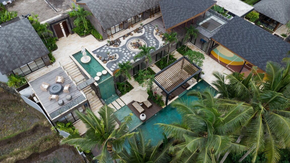 Ultra-Luxury 6-Bedroom Villa with Yoga Shala & High-End Amenities in Mas, Ubud
