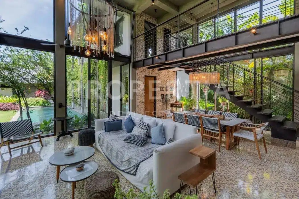 Elevated Luxury Modern Tropical Villa in Prime Berawa