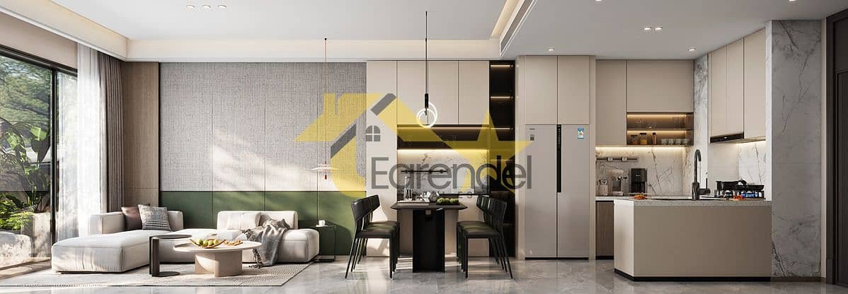 4-bedroom freehold apartment in Forest City Tower, Majan, Dubai — photo 1 of 5