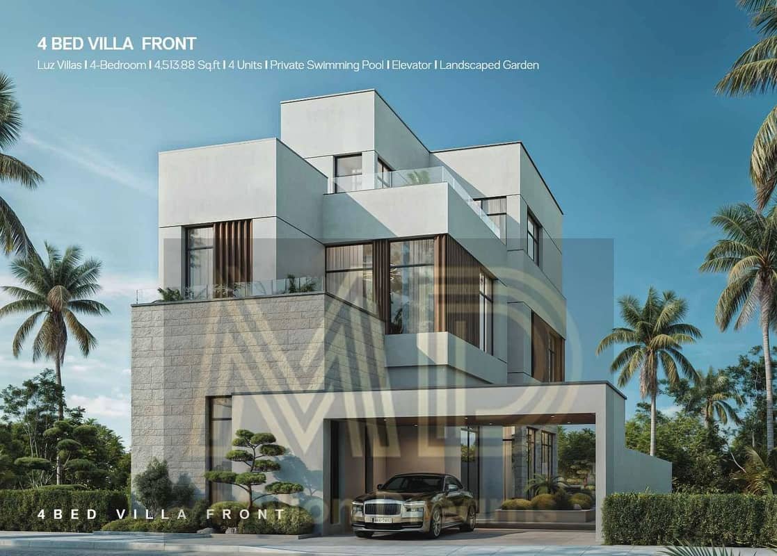 4-bedroom freehold villa in Mohammed Bin Rashid City (MBR City) — photo 1 of 4