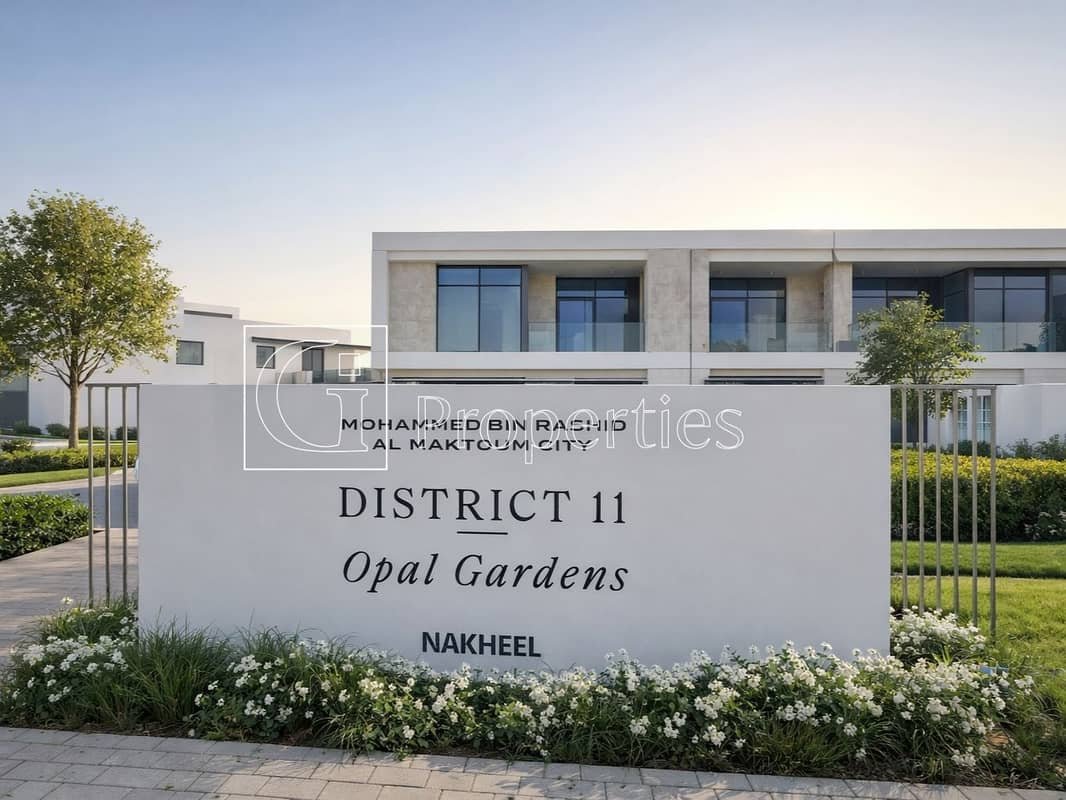 4-bedroom freehold villa in Mohammed Bin Rashid City (MBR City) — photo 1 of 5