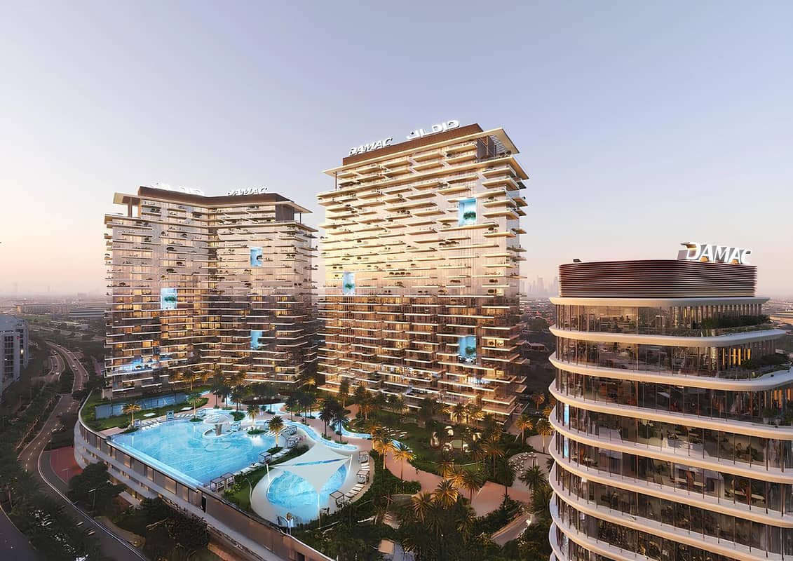 2-bedroom freehold apartment in DAMAC Hills — photo 1 of 5