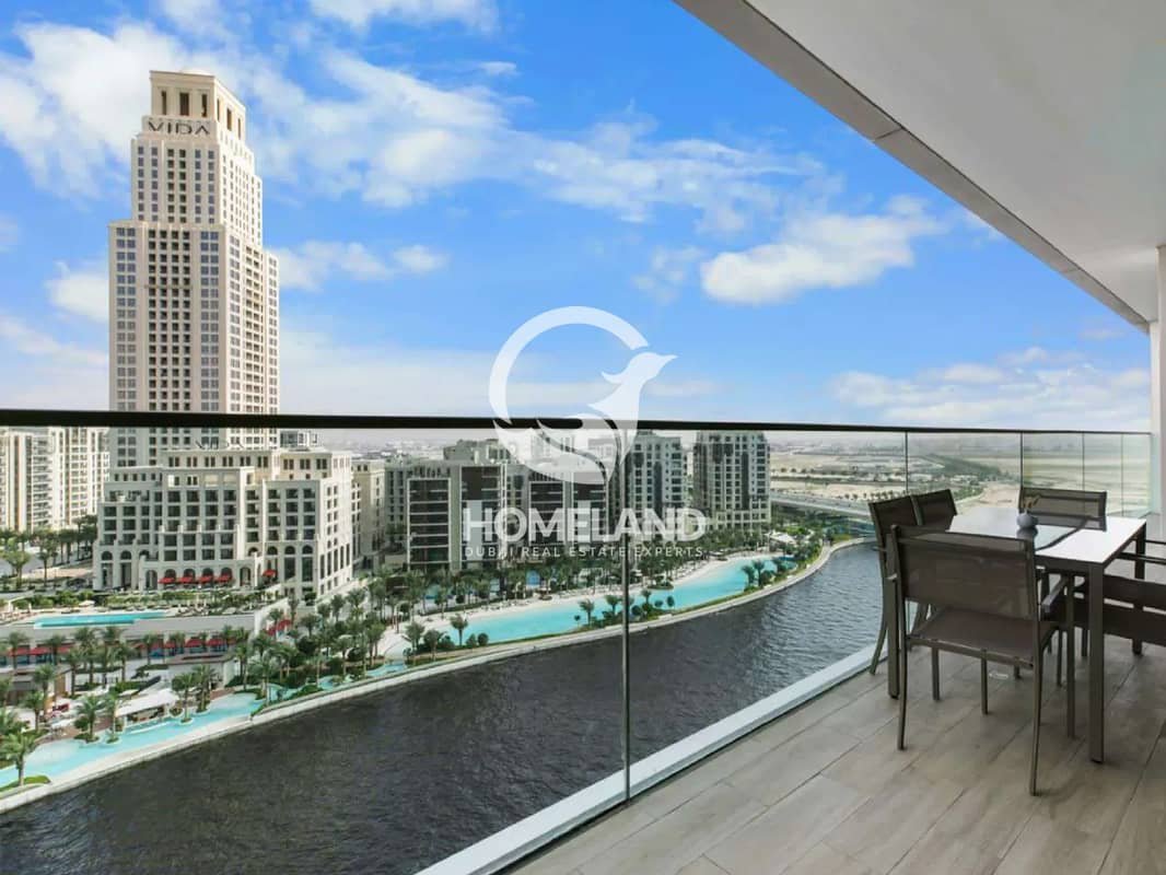 2-bedroom freehold apartment in Dubai Creek Harbour — photo 4 of 5