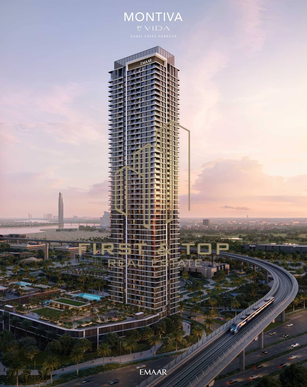 2-bedroom freehold apartment in Dubai Creek Harbour — photo 4 of 5