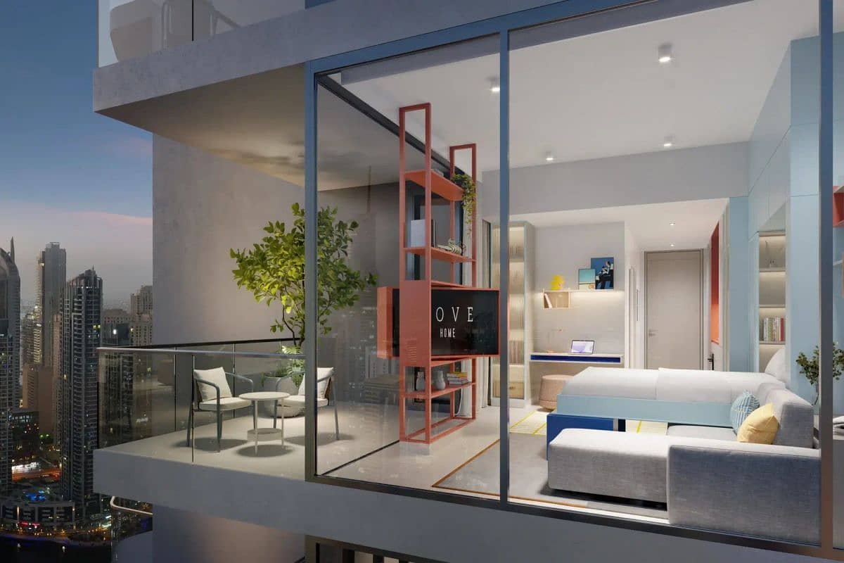 studio freehold apartment in Dubai Marina — photo 3 of 4