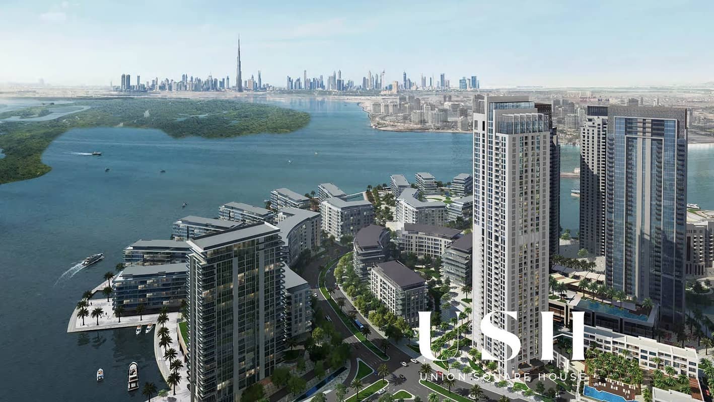 2-bedroom freehold apartment in Dubai Creek Harbour — photo 1 of 4