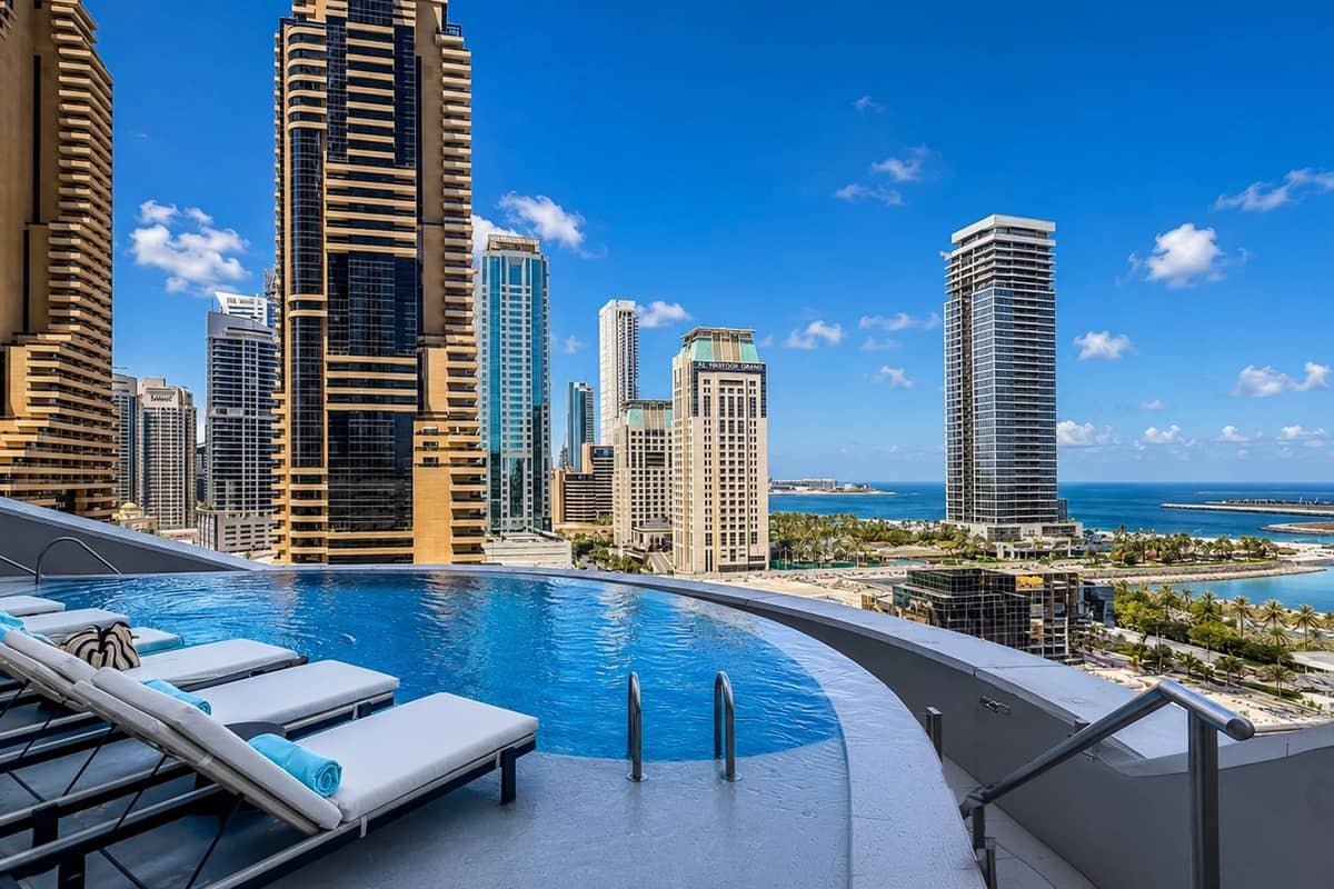 studio freehold apartment in Dubai Marina — photo 3 of 4