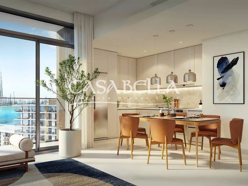 2-bedroom freehold apartment in Dubai Creek Harbour — photo 3 of 4