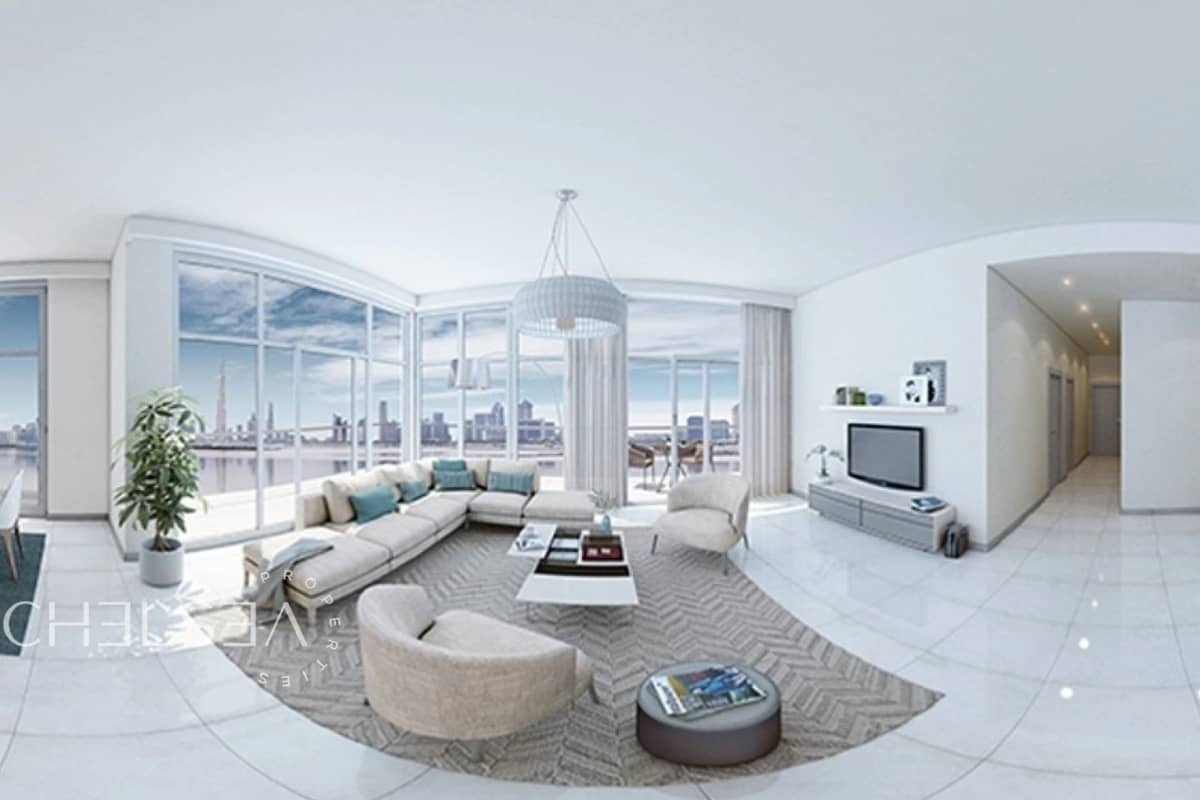 2-bedroom freehold apartment in Dubai Creek Harbour — photo 4 of 5
