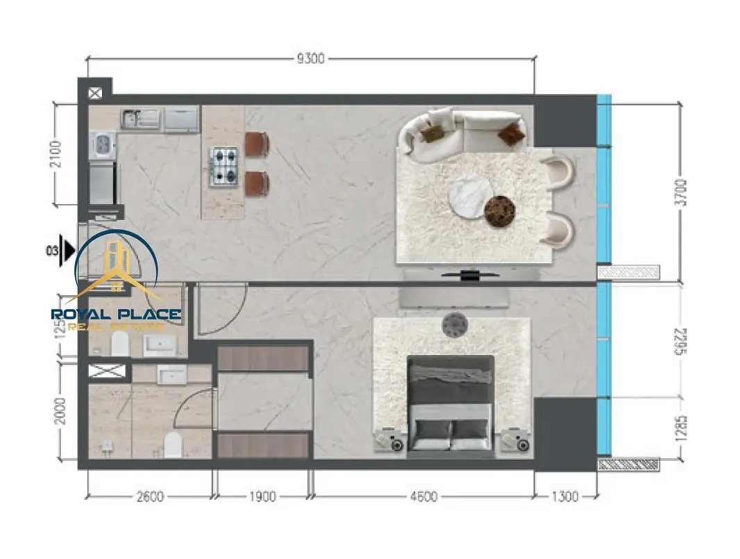 1-bedroom freehold apartment in Business Bay — photo 5 of 5