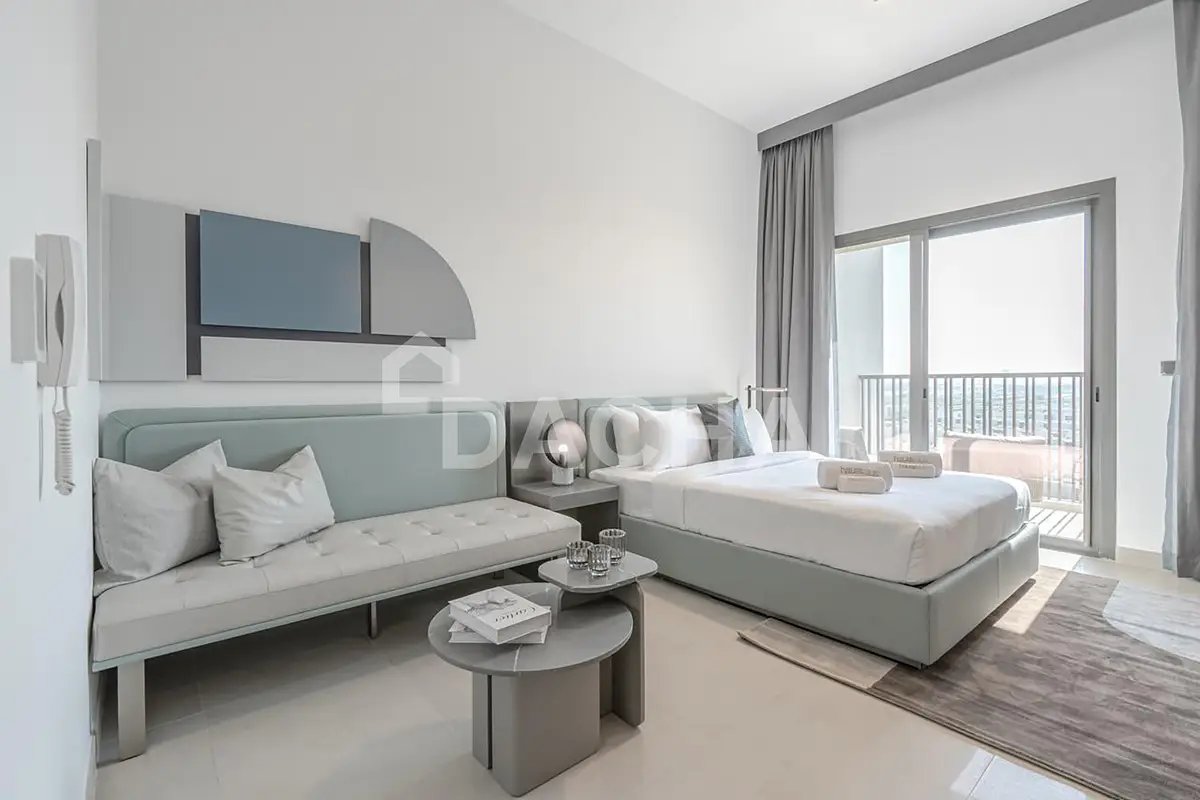 studio freehold apartment in Mohammed Bin Rashid City (MBR City) — photo 3 of 5