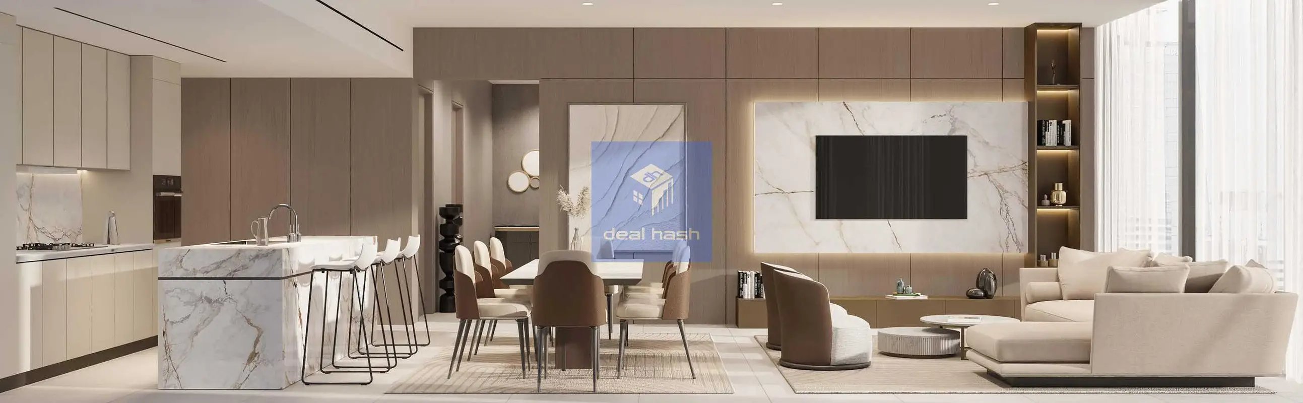 1-bedroom freehold apartment in Dubai Islands — photo 2 of 4