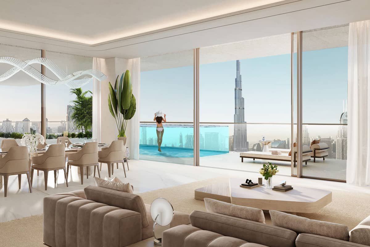 3-bedroom freehold apartment in Downtown Dubai — photo 4 of 5