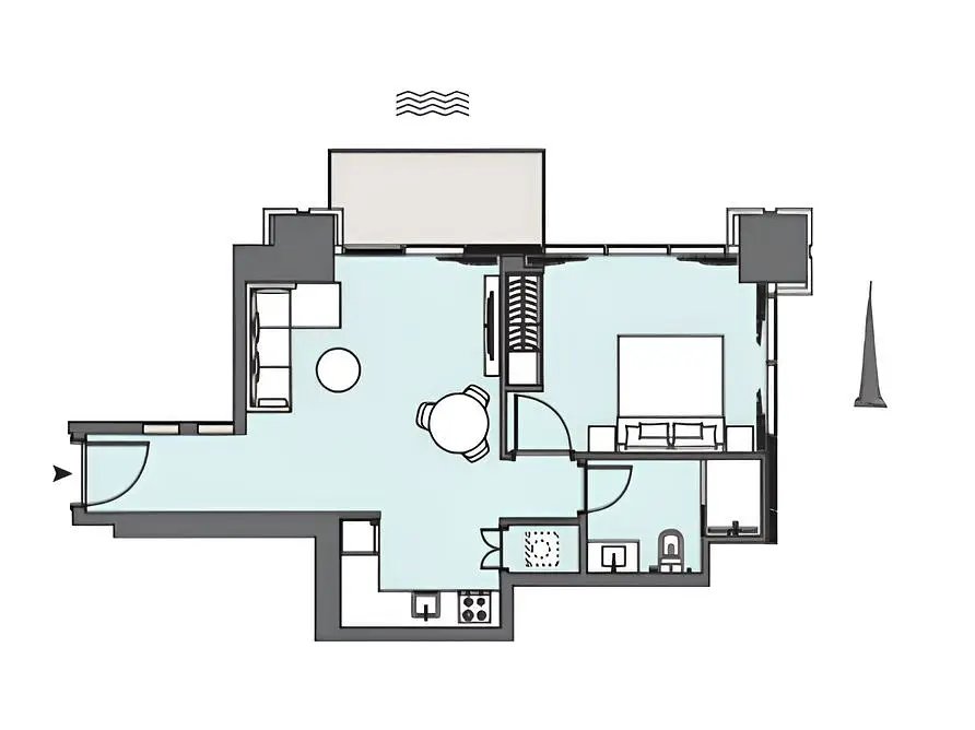 1-bedroom freehold apartment in Business Bay — photo 5 of 5