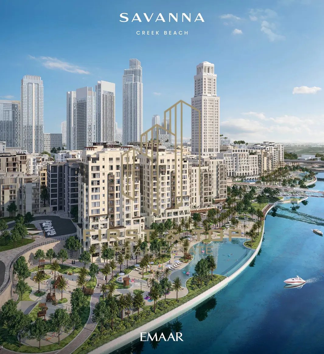 2-bedroom freehold apartment in Dubai Creek Harbour — photo 3 of 5
